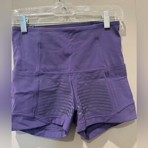 lululemon athletica Purple Athletic Shorts